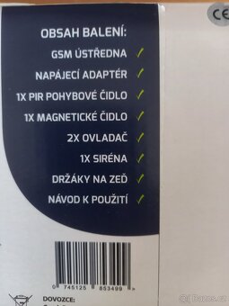 GSM Bezdrátový alarm BENTECH - 4