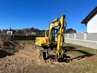 Pásový bagr komatsu pc110 - 4