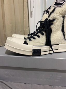 RICK OWENS DRKSHDW CONVERSE NENOŠENÉ.41 VELIKOST. - 4