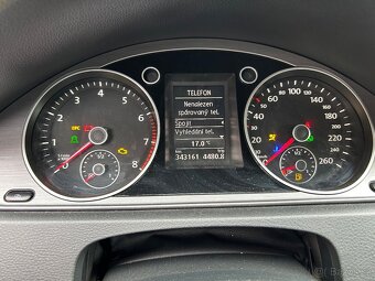 Budíky bílé benzín/cng passat B7 - 4