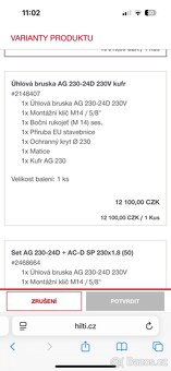 AKU OKRUŽNÍ PILA HILTI - 4