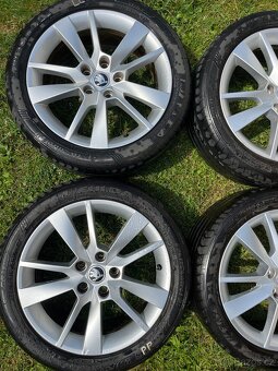 Škoda OCTAVIA 3 originál alu R17 model TRIUS - 4