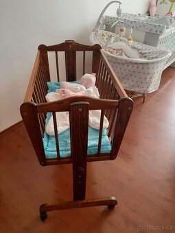 Dřevěná kolébka - 4
