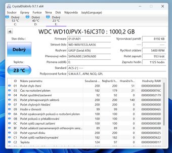 2,5" HDD Western Digital WD10JPVX 1TB - 4