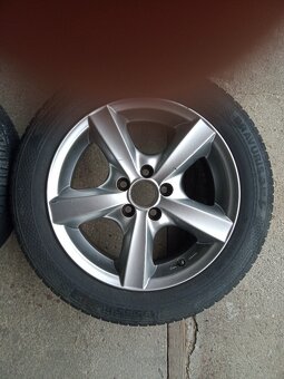 Alu kola Dezent 6,5Jx15 et 38 + pneumatiky Barum Bravuris - 4