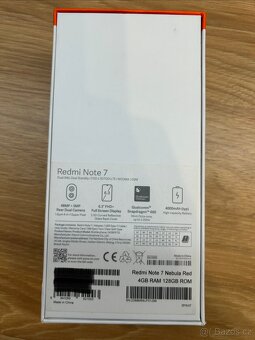 Redmi Note 7 – 4GB RAM / 128GB ROM – Nebula Red - 4