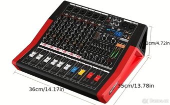 Prodám powermix 2x450w,6 vstupů -(rezervace do 20.11.) - 4