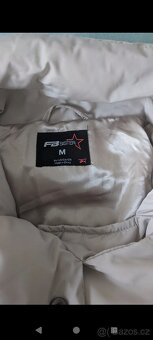 Zimni prosivany kabat/bunda Fishbone M + sala - 4