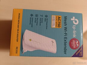 Wifi extender TP-Link RE200 AC750 Dual Band. - 4