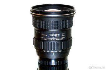 Nikon Tokina 11-16mm F2,8 IF DX +UV filtr NEPOUŽÍVANÝ - 4