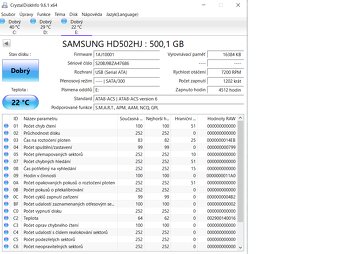 HDD Samsung 500GB SATA 3.5 - 4