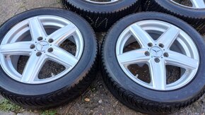 Zimní alu kola Mercedes-Benz 5x112 r17 - 4