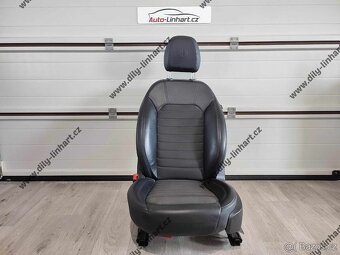 Alfa Romeo Giulia - kompletní kožený interiér černý - 4