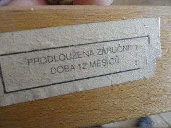 dětská dřevěná houpačka, zánovní, originální stará výroba - 4