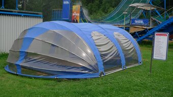 BAZÉNOVÉ ZASTŘEŠENÍ AZURO - VÝROBA NÁHRADNÍ PLACHTY - 4