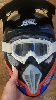 Dětské motokrosové helmy vel.S vč. brýlí - 4