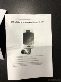 GPS lokator pro motocykly Helmer LK 507 - 4