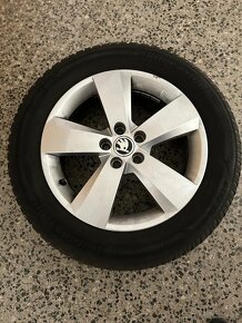 originál Škoda ALU kola Nanuq 16" - 4