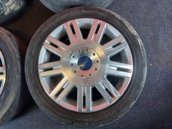 ALU disky 5x108 R17 s letními pneu 205/50 R17 - 4