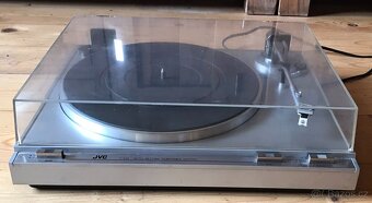 GRAMOFON JVC L-A21 ( 1980) POLOAUTOMAT , NOVÁ JEHLA - 4
