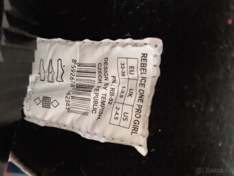 Dětské lední brusle rostoucí 33-36 - 4