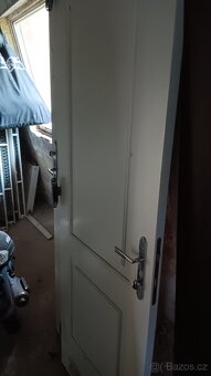 Vnitřní fazetové bílé dveře - 4