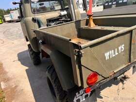 Vojenske auto JEEP Willys Fc 150 1960 4x4 hydraulicka ruka - 4