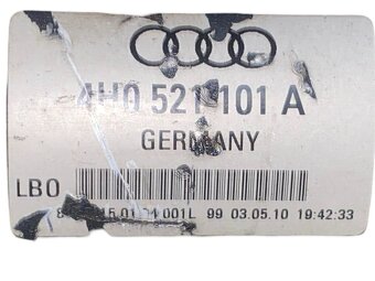 Kardan hřídel spojovací 4E0521101D Audi A8 D4 4H r.v. 2010 - 4