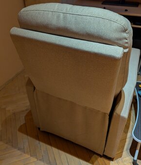Polohovací křeslo textil - 4