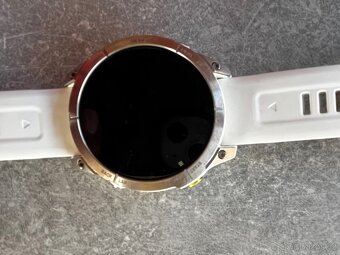 Garmin Epix Sapphire Titan/White Silicon band - 4