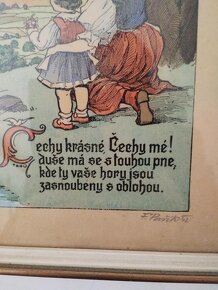 Kolorované litografie - F.Paříka - 4