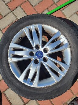 Original Alu kola Ford Focus mk3 + zimní pneu na dojetí - 4
