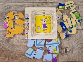 Vrstvené puzzle (život babičky) - 4