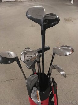 SADA dětských a juniorských golfových holý vč.bagu - 4