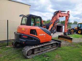 minirypadlo Kubota KX080-4, dělené rameno - 4