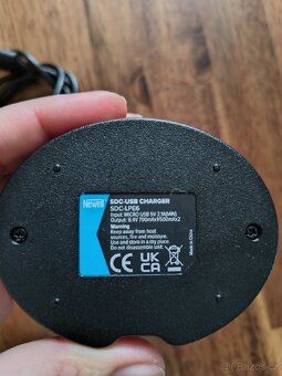 2x Akumulátor LP-E6N a nabíječka - 4