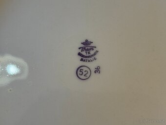 Velký Vintage Set Dezertních Talířů TK Thun Czechoslovakia - 4