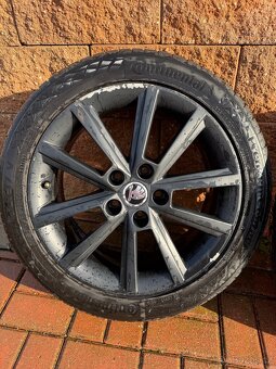 Alu kola Teron 17” Octavia III (včetne pneu Continental) - 4