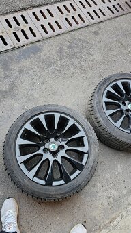 Alu kola 5x112 R17 zimní pneu DOT24 Škoda Superb - 4