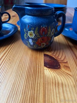 Retro sada modrá - 4