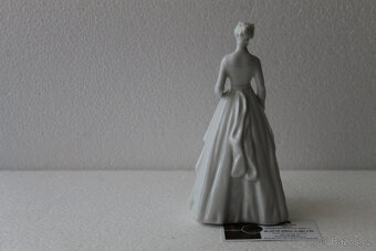 Dáma s vějířem – Royal Dux - 4