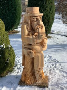 Dřevěná socha - 4