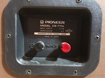 VINTAGE RARITNÍ REPRO PIONEER CS 711 (ROK 1976) SUPER STAV - 4