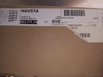Skleněná vitrína HAVSTA, Ikea - 4