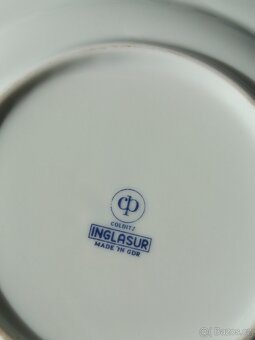 Porcelán: colditz inglasur made in GDR - 4