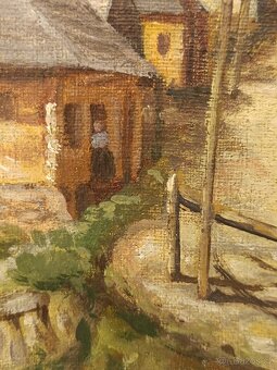 Obraz Viliam Schwarz, Vrátna dolina, olej 43x58 - 4