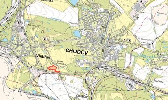 Pozemek, bydlení, prodej, Chodov, Sokolov - 4