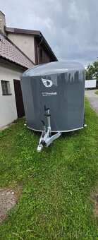 Skříňový přívěs DEBON C700 ALU, ŠEDÝ - JAKO NOVÝ - 4