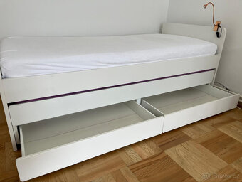 Rozkladaci postel Ikea Släkt + matrace - 4