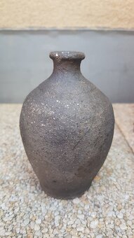Stará hliněná váza 12cm - 4